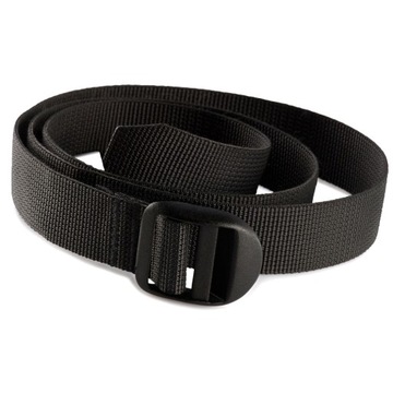 M-Tac Pas Kompresyjny Pakunkowy z Klamrą Troki 100cm x 2,5cm Nylon Czarny