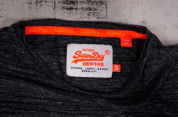 SUPERDRY JAPAN Orange label goods _ KOSZULKA _ T-SHIRT _ S _ 100% Cotton