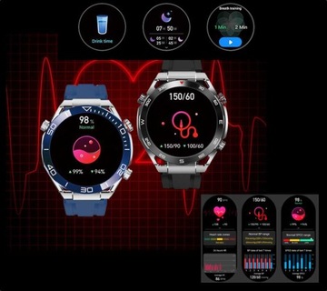 МУЖСКИЕ СМАРТ-ЧАСЫ С РАЗГОВОРАМИ + НАБОР ИЗ 3-Х РЕМЕШКОВ + ФОЛЬГА