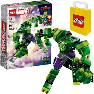 LEGO 76241 Figurka Zbroja HULK Mech AVENGERS