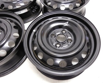 4× DISK OCELOVÝ KFZ 7615 5.0" X 15" 4X100 ET 39