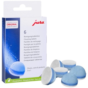 JURA TABLETKI DO CZYSZCZENIA + FILTR SMART+