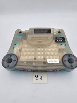 КОНСОЛЬ NINTENDO 64, ЕВРОПЕЙСКАЯ ВЕРСИЯ, ПРОЗРАЧНАЯ СИНЯЯ + ОРИГИНАЛЬНЫЕ АКСЕССУАРЫ