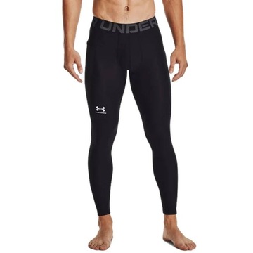 ЛЕГГИНСЫ СПОРТИВНЫЕ МУЖСКИЕ ДЛЯ БЕГА UNDER ARMOUR, ТЕРМОАКТИВНЫЕ 1361586-001