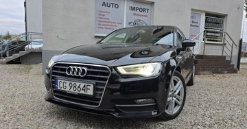 Audi A3 8V Cabriolet 2.0 TDI clean diesel 150KM 2014 Audi A3 Sportback 2,0 TDI 150 KM NAVI bi xenon zarejestrowany 2.0 Diesel