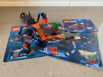 LEGO 6155 z instrukcją fragmentami pudełka