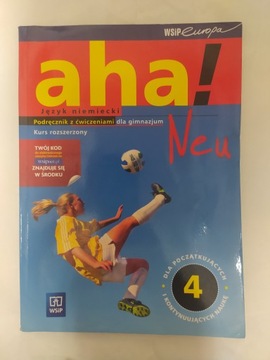 Aha! Neu 4 Podręcznik z ćwiczeniami z płytą CD