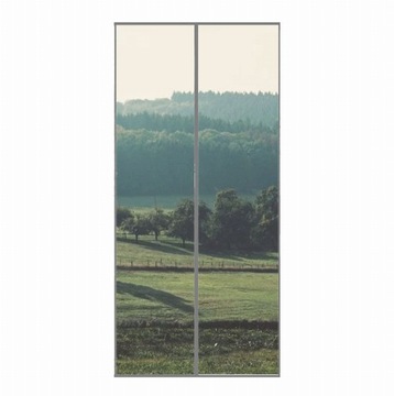 MOSKITIERA NA DRZWI 100x220CM PODWÓJNE MAGNESY SZ