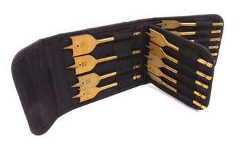 СВЕРЛА ПЛОСКИЕ ДЛЯ ДЕРЕВА, 16 ШТ.