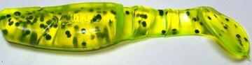 Manns Predator 2 7cm żółty fluo czarny brokat