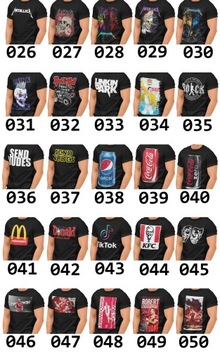 Koszulka T-shirt Męski KFC WIELE WZORÓW 3XL