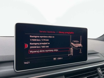 Audi A4 B9 RS4 Avant 2.9 TFSI 450KM 2019 Audi RS4 Avant Panoramiczny dach Bang Olufsen Kamery 360 Matrix LED Salon, zdjęcie 32