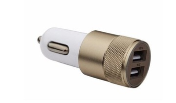 Ładowarka samochodowa 2 porty USB 24W