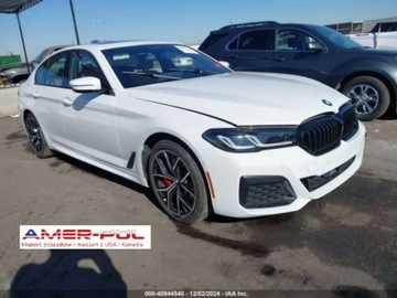 BMW Seria 5 G30-G31 2021 BMW Seria 5 BMW G30 530e xDrive, od ubezpieczalni 2.0 Hybryda 297KM