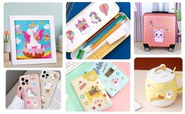 АЛМАЗНАЯ ВЫШИВКА 5D АЛМАЗНАЯ МОЗАИКА НАКЛЕЙКИ ДЛЯ ДЕТЕЙ