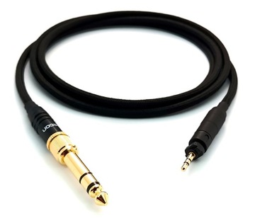 Кабель SHURE ручной работы 3,5+6,3мм цвета