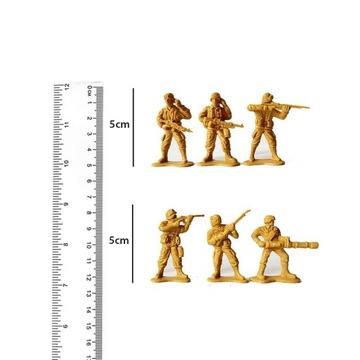 25 шт., 5 см, фигурка с комплектом моделей танков, бронзовые солдаты своими руками