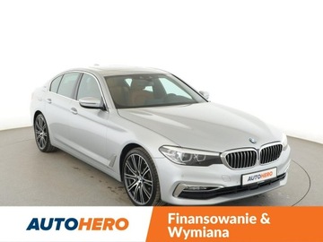 BMW Seria 5 G30-G31 Limuzyna 530e iPerformance 252KM 2017 BMW 530 Luxury Line PHEV panorama skóra kamera, zdjęcie 9