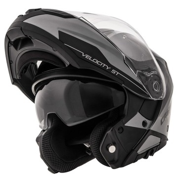 МОТОЦИКЕЛЬНЫЙ ШЛЕМ CASSIDA V-TITANIUM С СИСТЕМОЙ PINLOCK