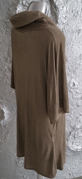 ПОЖАЛУЙСТА, бежевый итальянский свитер, размер L/XL