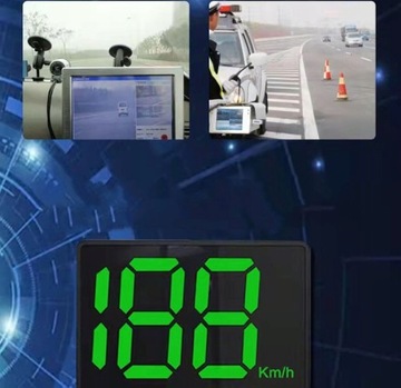 Многофункциональный цифровой спидометр GPS HUD