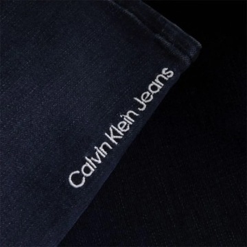 CALVIN KLEIN JEANS - SPODNIE JEANSOWE DAMSKIE 28