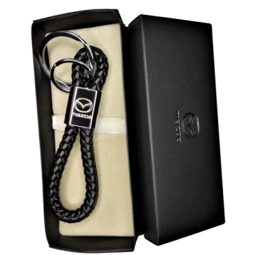 БРЕЛОК ДЛЯ БРЕЛКОВ MAZDA, ЧЕРНЫЙ, ПРОСТОЙ КАБЕЛЬ