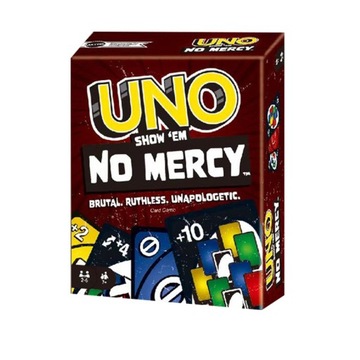 UNO GRA KARCIANA KARTY FLIP DO GRY | No Mercy Bez Litości, Do 30 minut