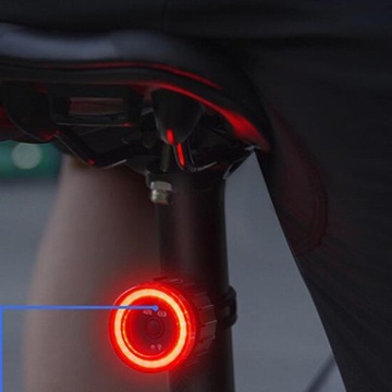 Задний фонарь для велосипеда, датчик тормоза, автоматический запуск и остановка, яркий задний стоп-сигнал для дороги