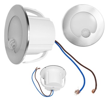 Oprawa schodowa LED 1,2W 4000K czujnik LAMPKA 230V