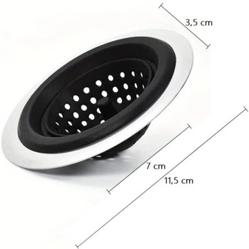 СИЛИКОНОВЫЙ СЛИВНОЙ ФИЛЬТР ДЛЯ РАКОВИНЫ, РАКОВИНЫ, РАКОВИНЫ