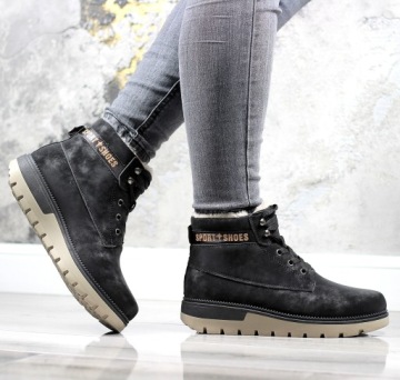 ЗИМНЯЯ ОБУВЬ, СПОРТИВНЫЕ ТРАПЕРЫ, УТЕПЛЕННЫЕ, СНЕЖНЫЕ БОТИНКИ 8