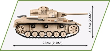 Cobi 2562 Panzer III Ausf. Дж