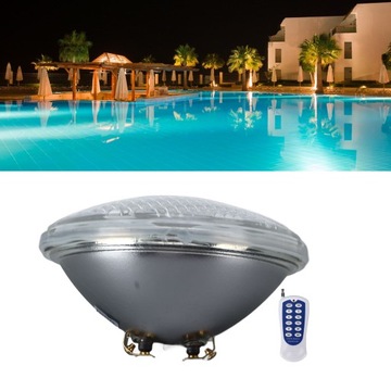 LAMPA BASENOWA 18W 12V RGB Z PILOTEM IP68