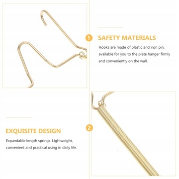 Wieszaki do dużych obciążeń Uchwyt na talerze z