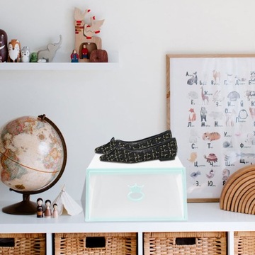 ПРОЗРАЧНАЯ, ПРОЧНАЯ КОРОБКА ДЛЯ ОБУВИ С ЯЩИКОМ (БОЛЬШАЯ)