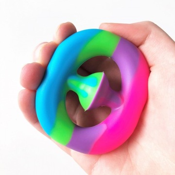 RĘCZNY clik pop FIDGET HAND SNAPPER przyssawka