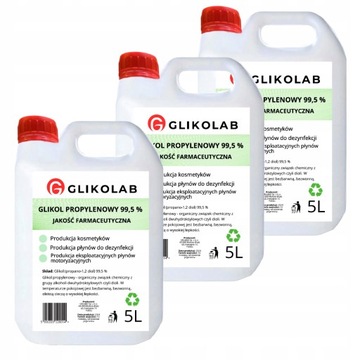 GLIKOL PROPYLENOWY FARMACEUTYCZNY 99,5% 15l (3X5L)