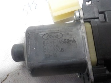 FORD FIESTA MK7 2009R. 1.4 TDCI MOTOR OKNO PRAVÝ PŘEDNÍ 8A61-14553-A