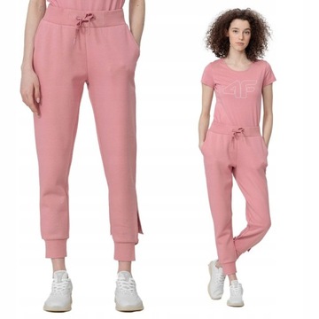 SPODNIE DAMSKIE 4F DRESOWE SPORTOWE DRESY L
