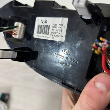 KIA RIO 2014 PANEL KLIMATIZACE