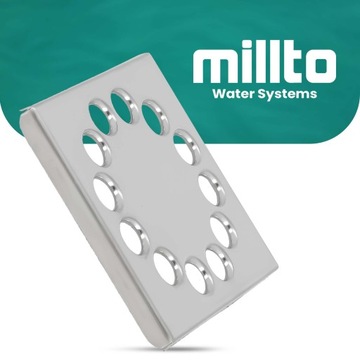 Odpływ kratka Millto 9 cm