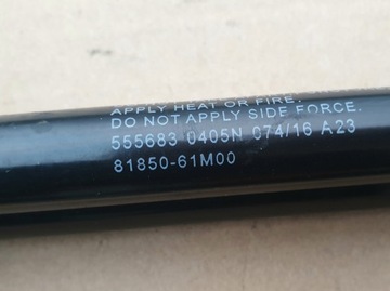 VZPĚRA/TLAKOVAČ TLUMIČ KRYT ZADNÍ SUZUKI SX4 S-CROSS P-N