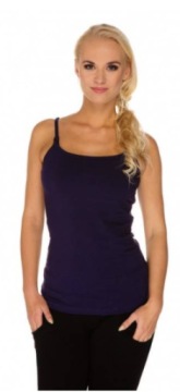 ТОП MY TUMMY TOP BASIC ТЕМНО-СИНИЙ ДЛЯ КОРМЯЩИХ МАМА XL