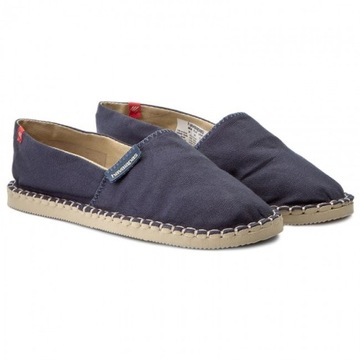 HAVAIANAS ESPADRYLE GRANATOWE WSUWANE LOGO 39 1ŻGA