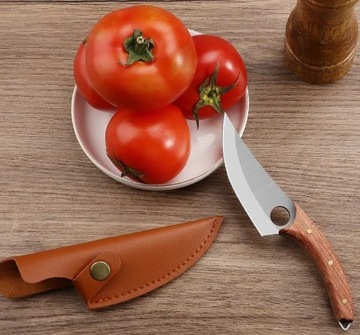 КУХОННЫЙ НОЖ МИНИ-тесак ВЫЖИВАНИЕ КОВАНАЯ СТАЛЬ