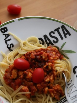 ПИЦЦА ПАСТА Фарфоровая тарелка для макарон 25 см