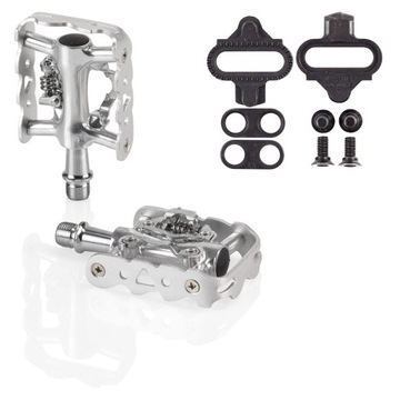 Педали SPD 2в1 с защелкой, платформа XLC Шипы PD-S20