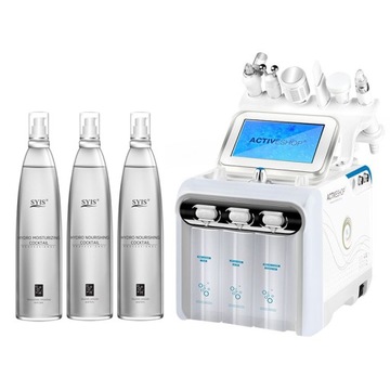 Urządzenie oczyszczanie wodorowe Hydrogen H2+ 6w1 + zestaw płynów Syis hydr