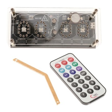 DIY In12 Nixie Zegar Cyfrowy bez Tuby